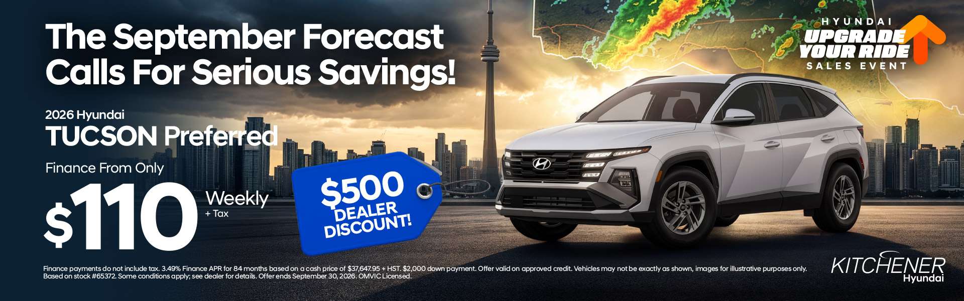 2026 Hyundai Tucson PreferredFinance From Only $110 Weekly + Tax + $500 Dealer Discount